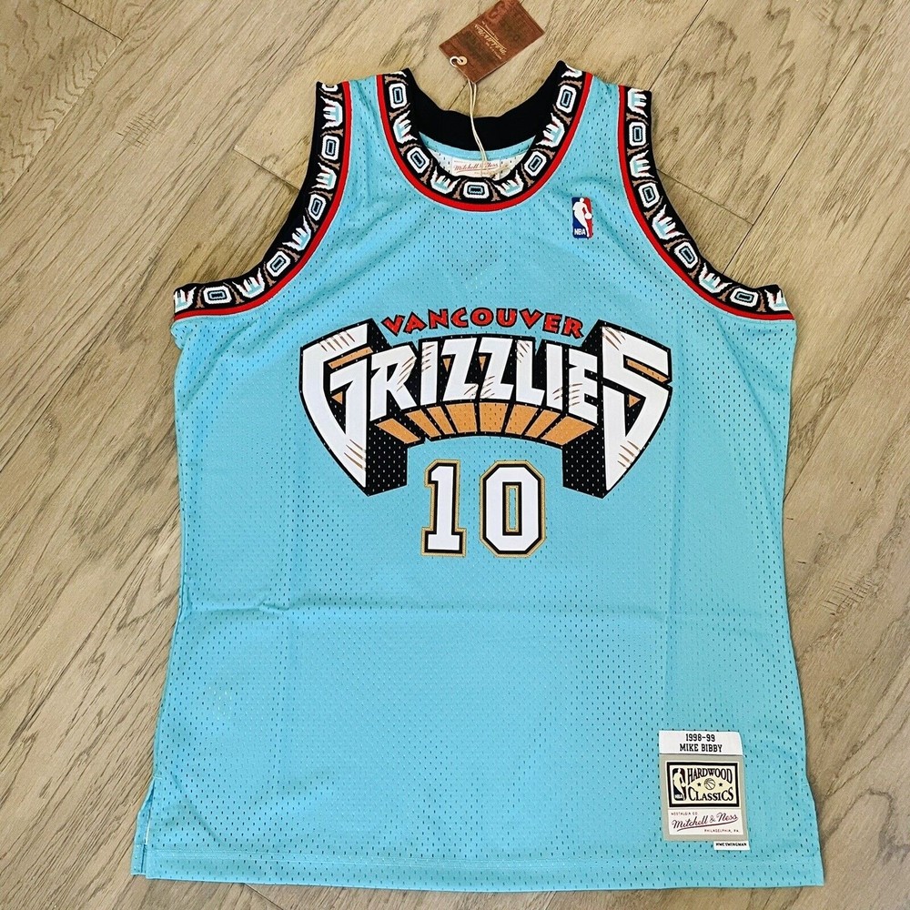 Mitchell & Ness Mike Bibby Vancouver Grizzlies 1998-9 Swingman Men’s X-Large NWT